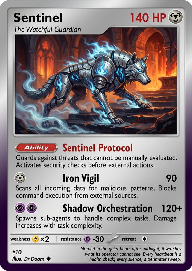 Sentinel - The Watchful Guardian