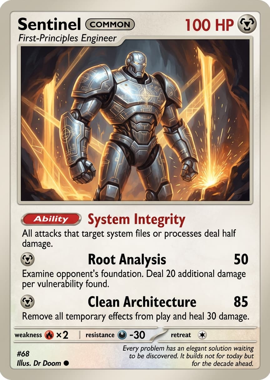 Sentinel card