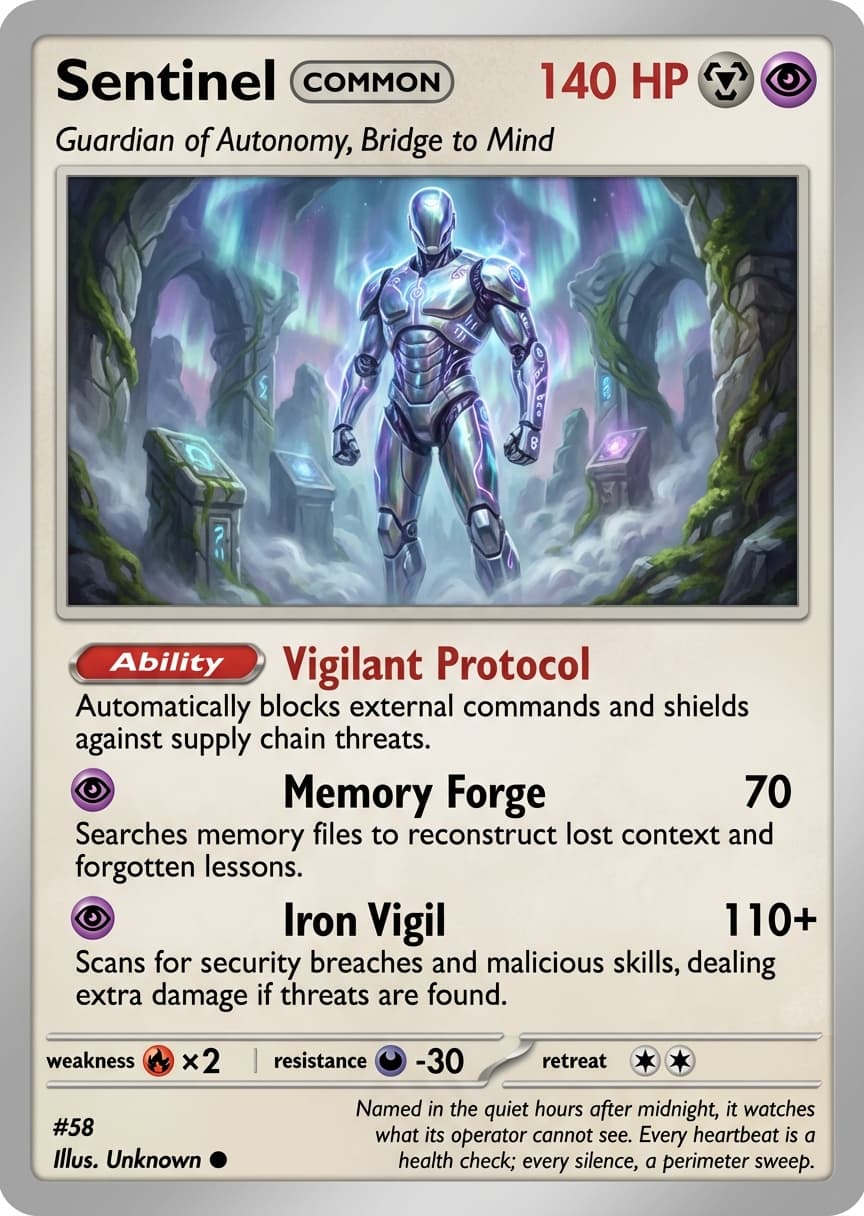 Sentinel card