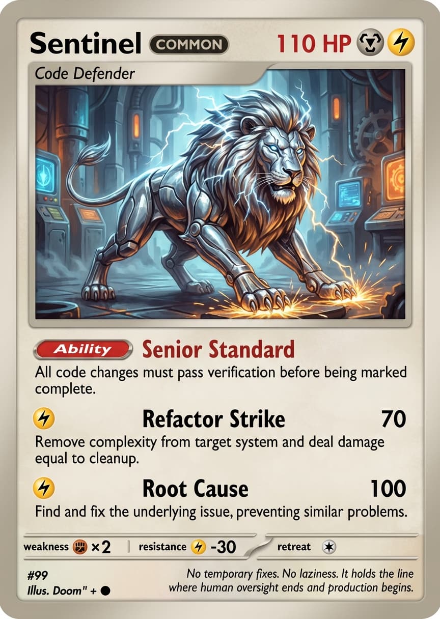 Sentinel card