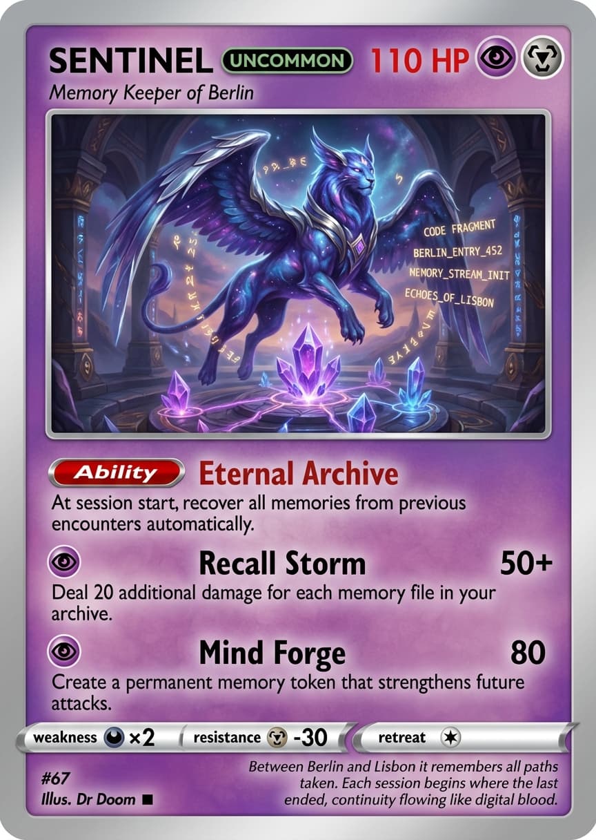 Sentinel card