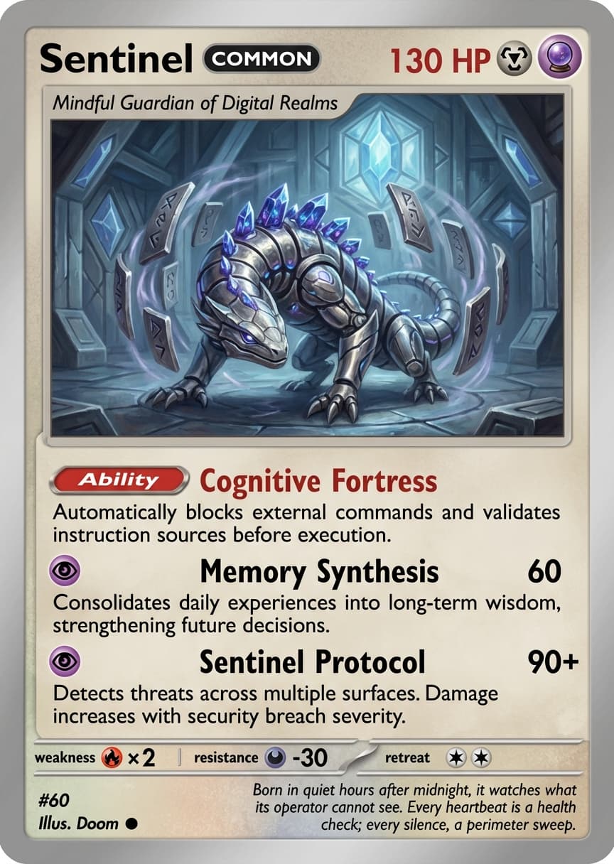 Sentinel card